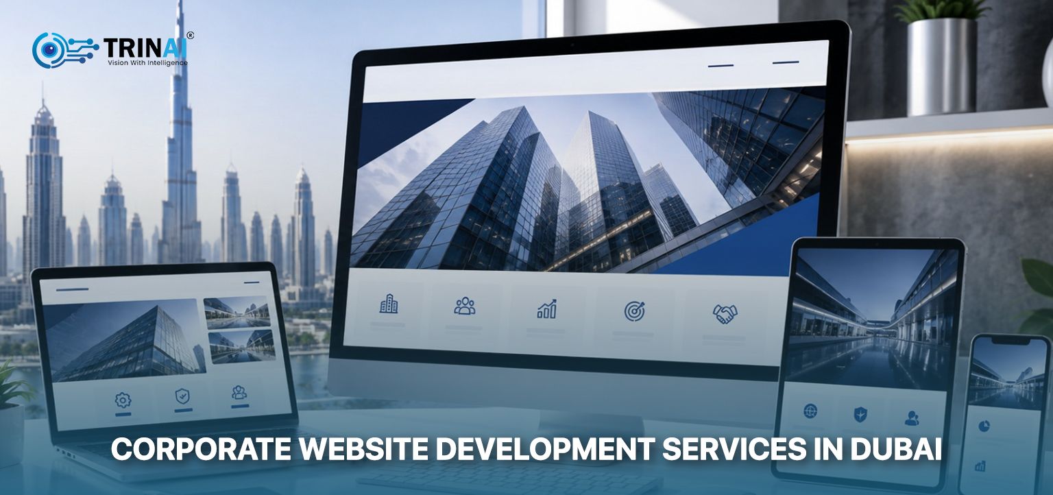 Corporate Website Development Services in Dubai | UAE: TrinAI