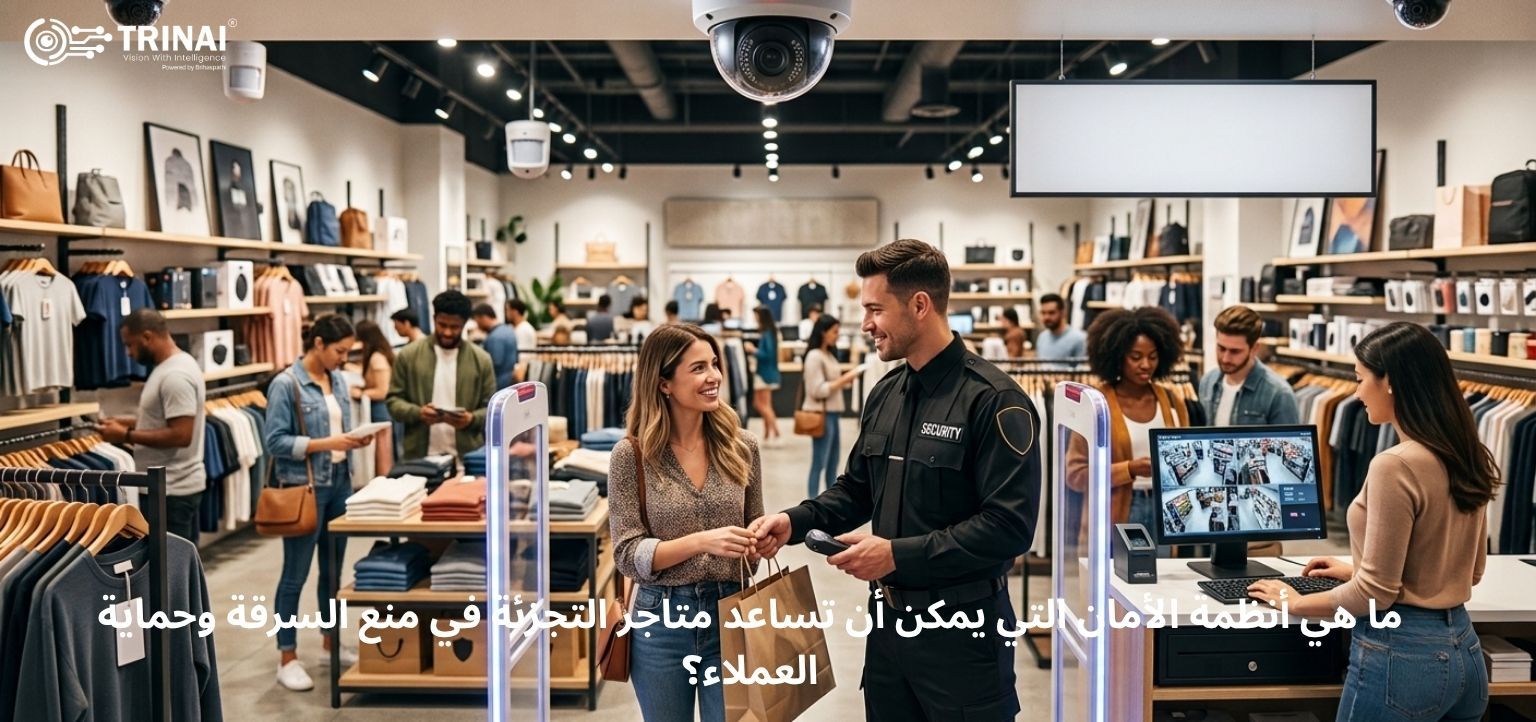 ما هي أنظمة الأمان التي يمكن أن تساعد متاجر التجزئة في منع السرقة وحماية العملاء؟