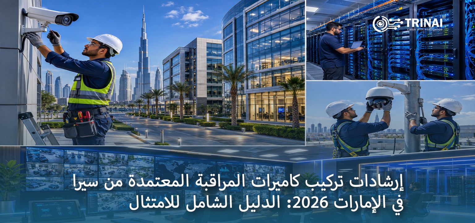 إرشادات تركيب كاميرات المراقبة المعتمدة من سيرا في الإمارات 2026: الدليل الشامل للامتثال