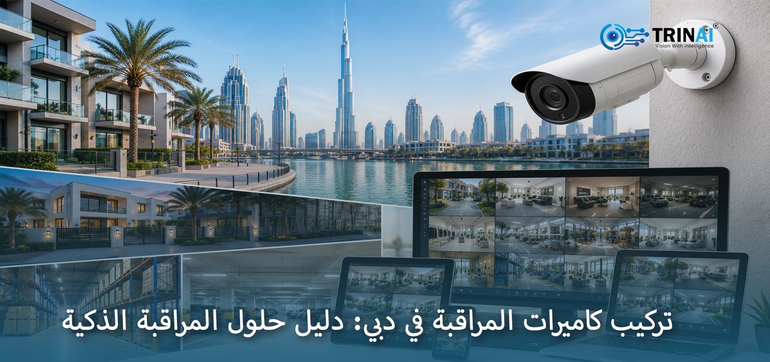 تركيب كاميرات المراقبة في دبي: دليل حلول المراقبة الذكية