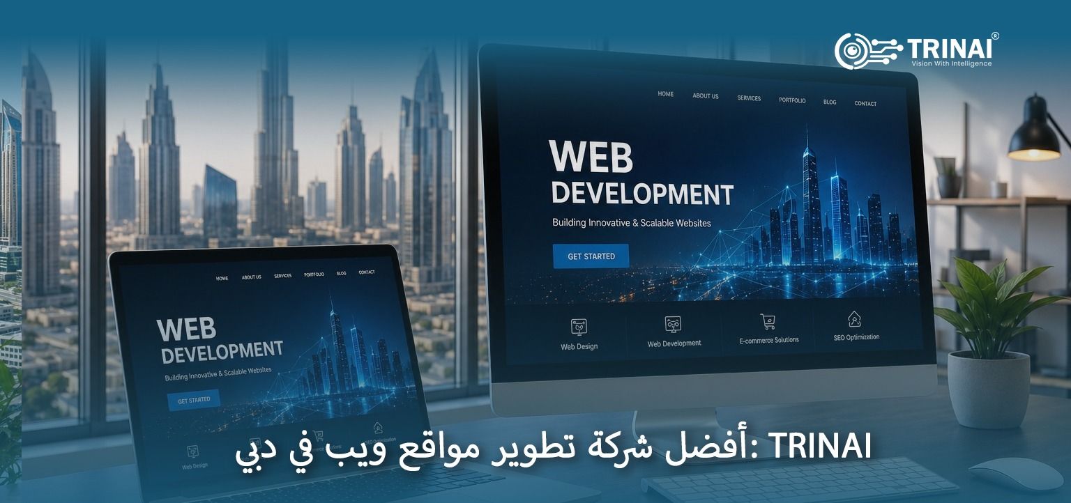 أفضل شركة تطوير مواقع ويب في دبي: TrinAI