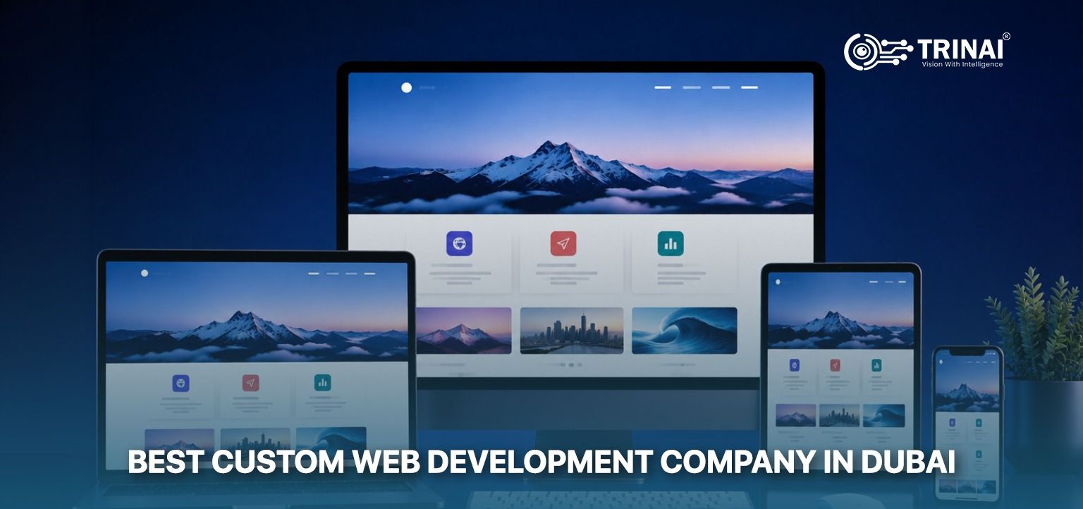 Best Custom Web Development Company in Dubai - TrinAI